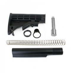 AR-9mm Mil-Spec 6-Position Collapsible Stock Kit w/ 7 Stainless Buffer